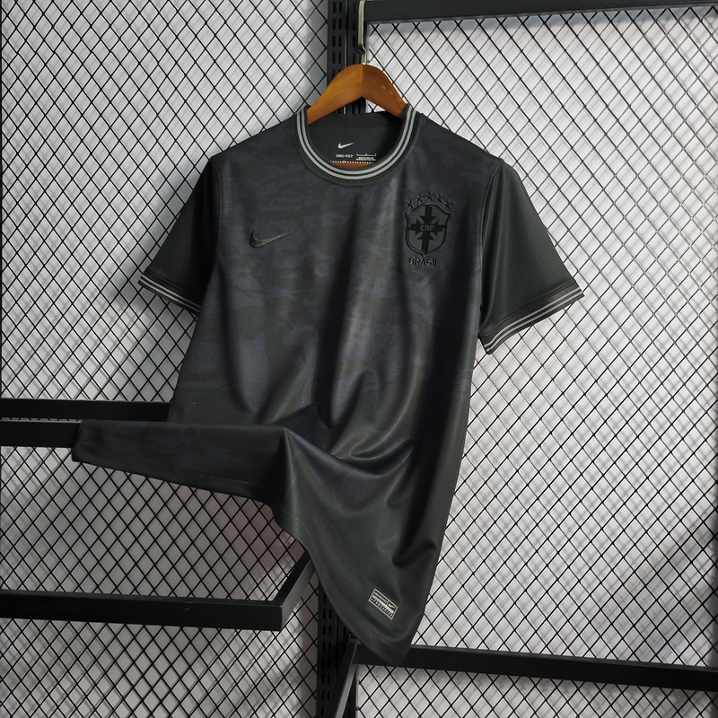 2022-23 Brazil Black Special Edition  VINI JP PAPHINHA CUNHA NAYMAR JR L.PAQUETA Football jersey