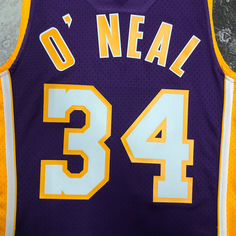 1999-00 NBA Lakers 34 O'NEAL Basketball Jersey