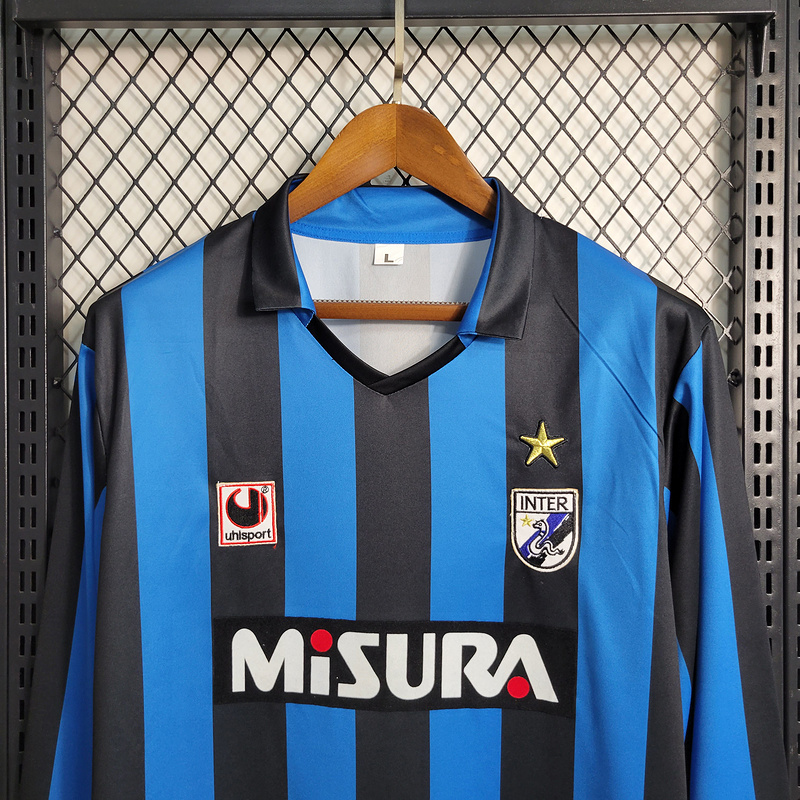 Retro 1988 Inter Milan Home retro Football jersey