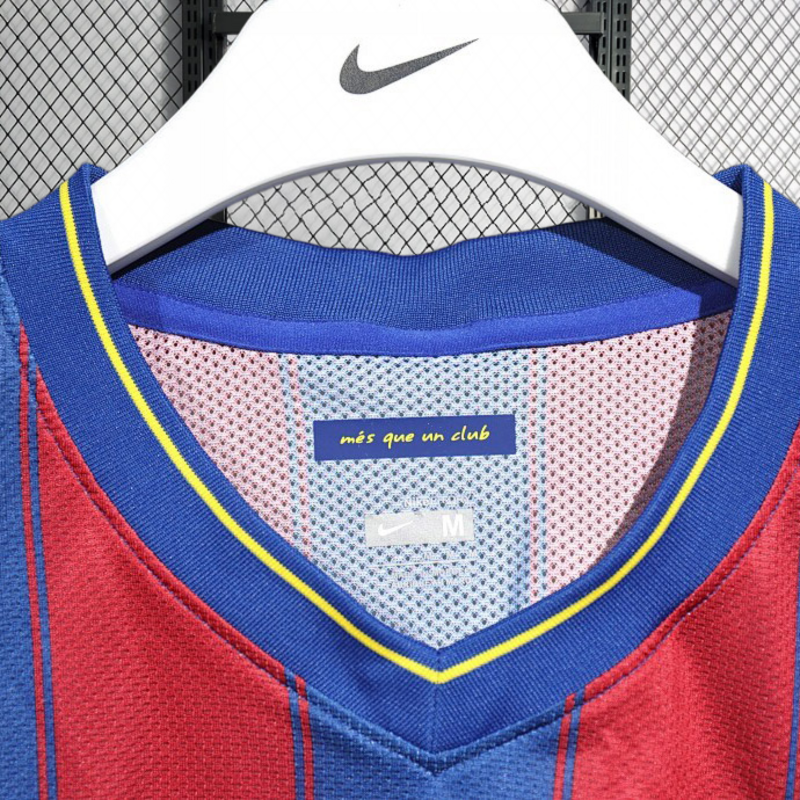 Player Retro 2009-10 Barcelona Home Retro MESSI PIQUE IBRAHIMOUIC XAVI A.INISTA HENRY Football jersey