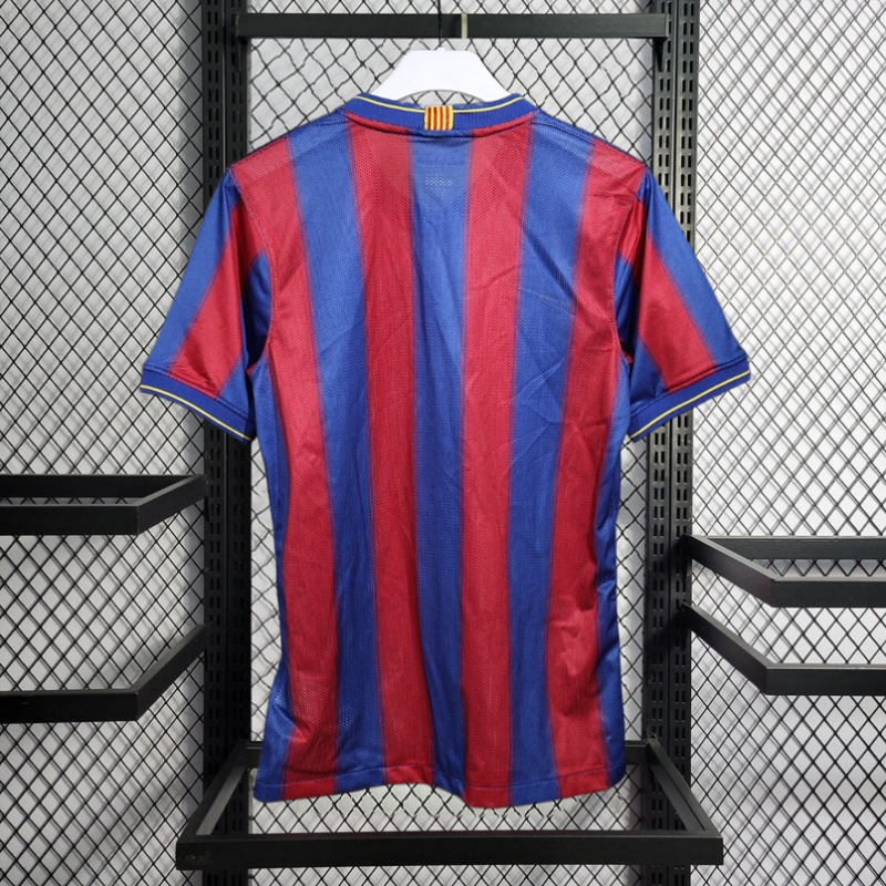 Player Retro 2009-10 Barcelona Home Retro MESSI PIQUE IBRAHIMOUIC XAVI A.INISTA HENRY Football jersey