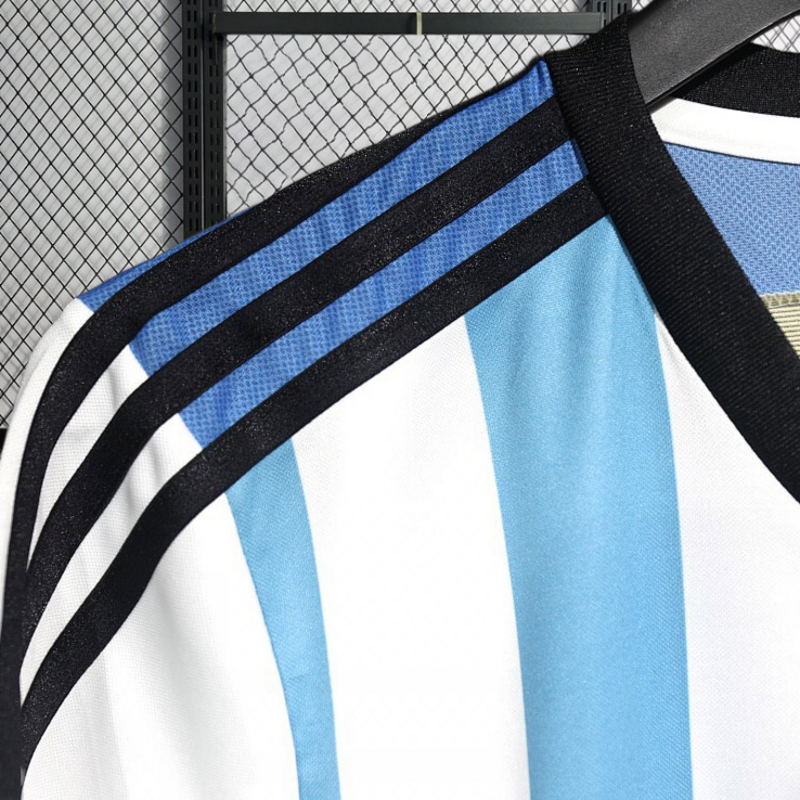 Player Retro 2014 Argentina Home Retro Football jersey