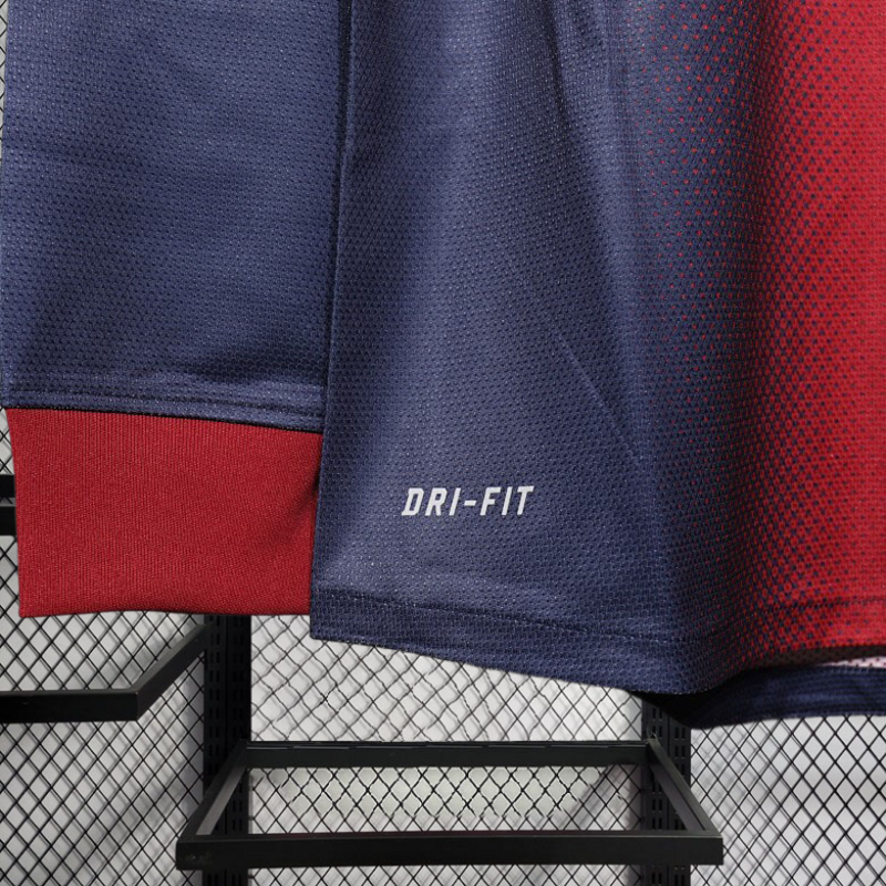 Retro Player 2012-13 Barcelona Home Retro Long sleeves Football jersey