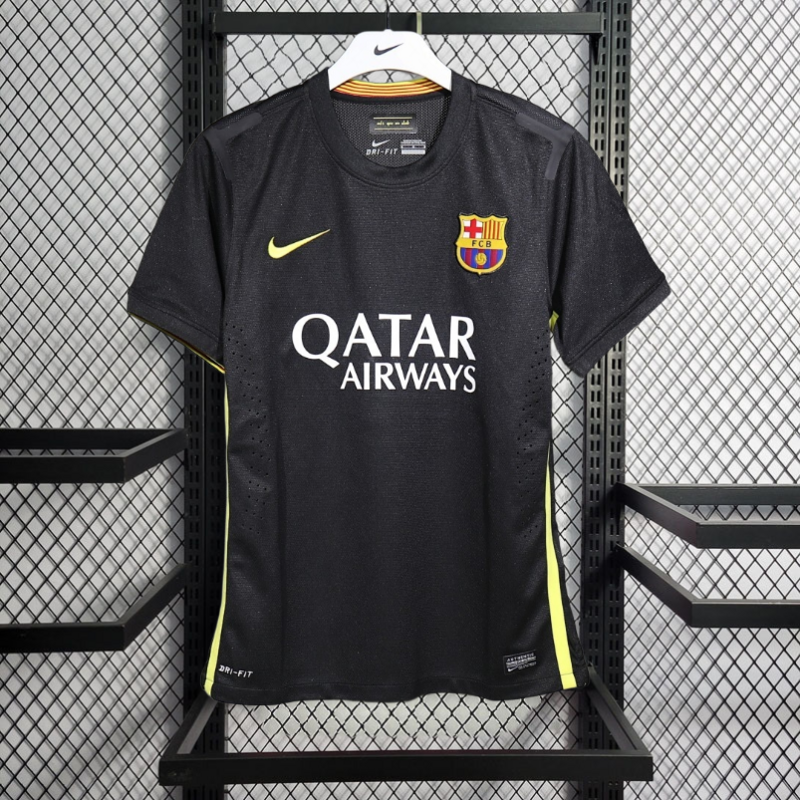 Retro Player 2013-14 Barcelona Third away Retro MESSI PIQUE XAVI A.INISTA PUYOL Football jersey