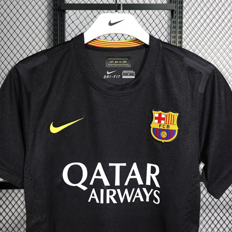 Retro Player 2013-14 Barcelona Third away Retro MESSI PIQUE XAVI A.INISTA PUYOL Football jersey