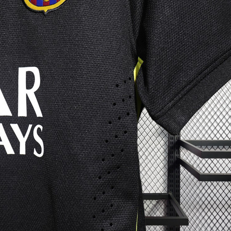 Retro Player 2013-14 Barcelona Third away Retro MESSI PIQUE XAVI A.INISTA PUYOL Football jersey