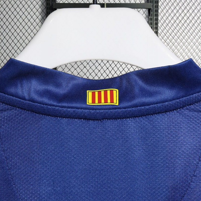 Player Retro 2007-08 Barcelona Home Retro UCL Football jersey