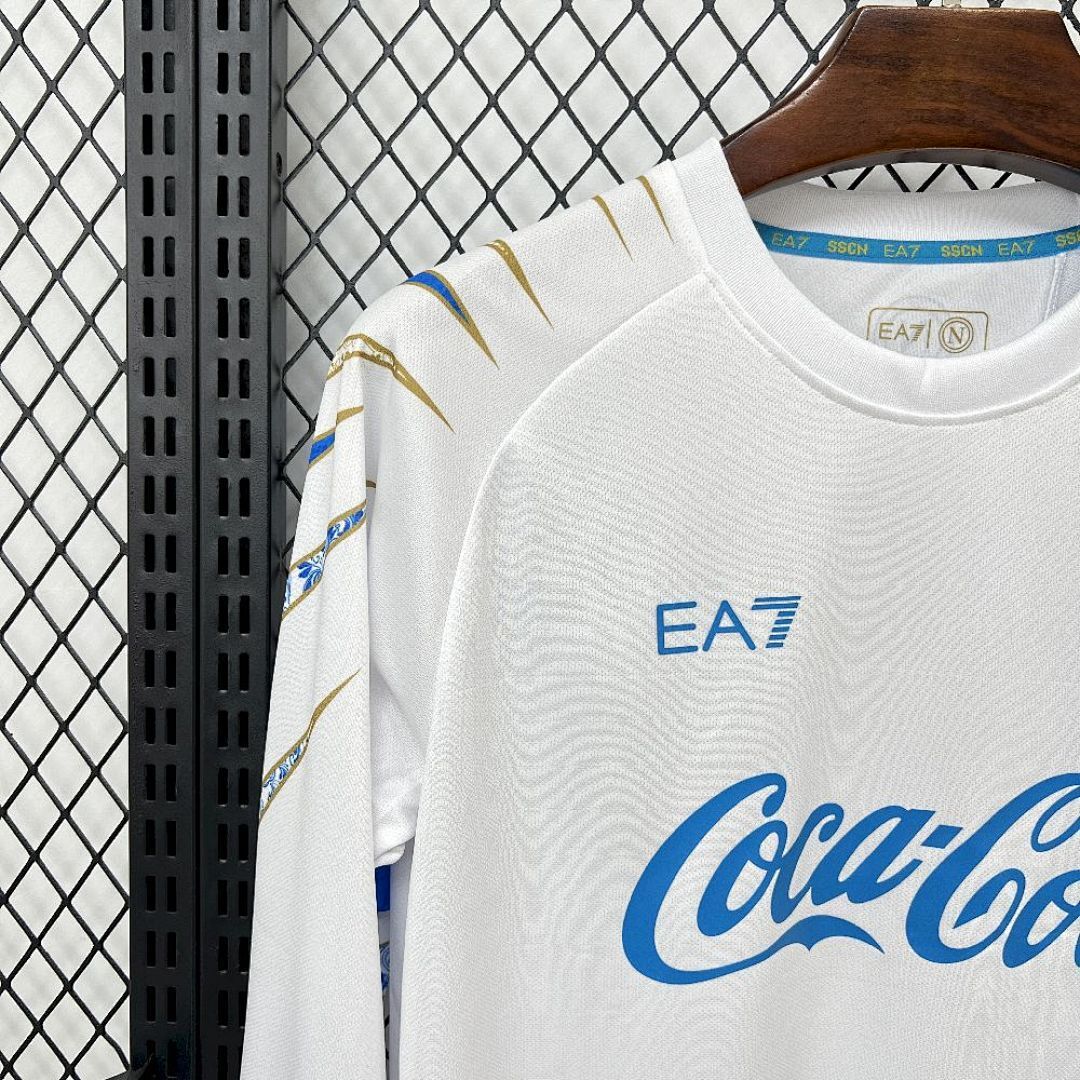 2025-26 Napoli long sleeves Special Edition Football jersey