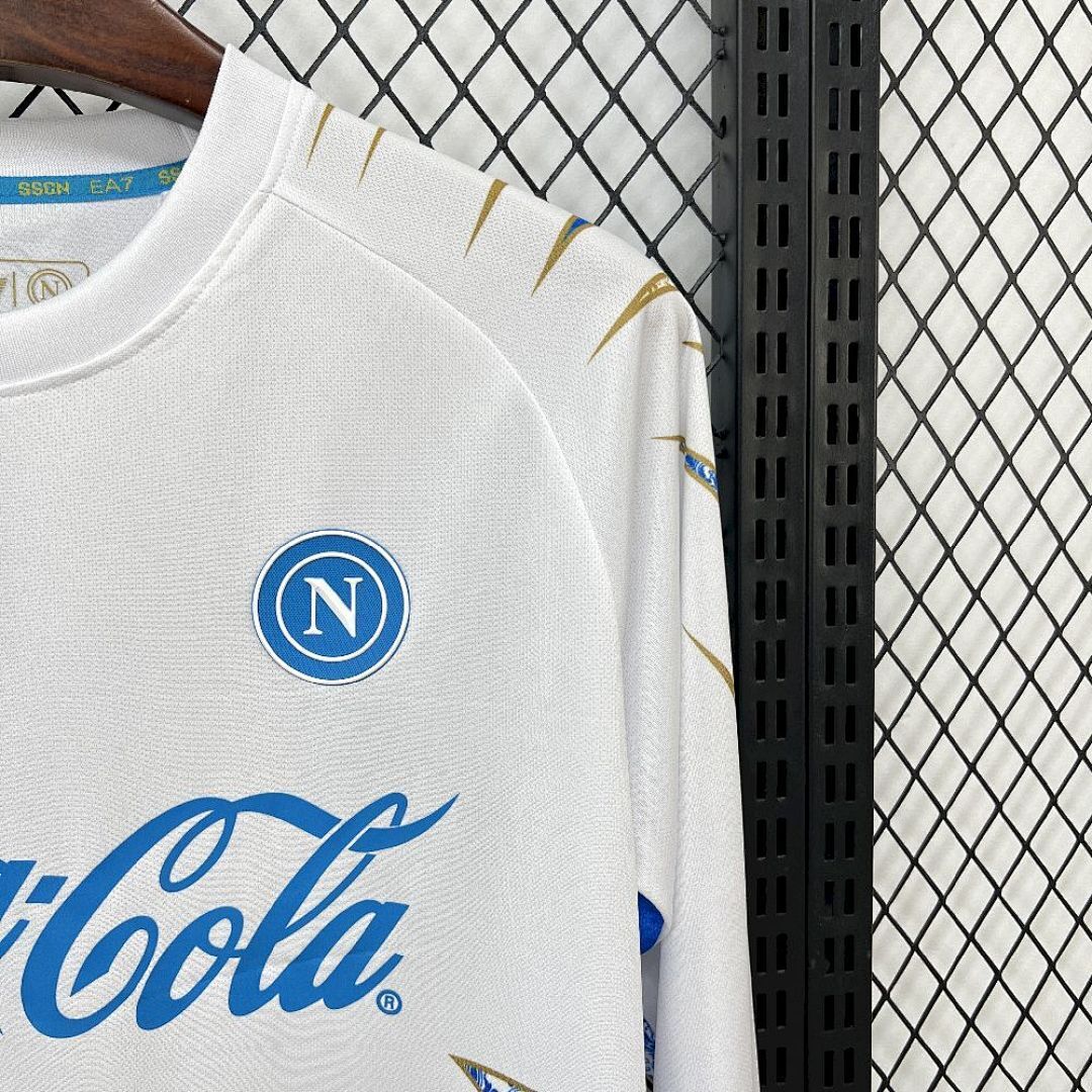 2025-26 Napoli long sleeves Special Edition Football jersey