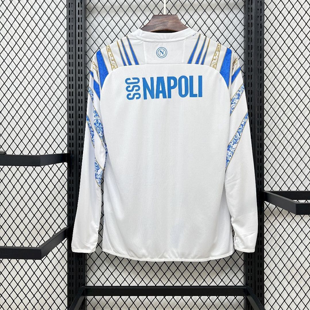 2025-26 Napoli long sleeves Special Edition Football jersey