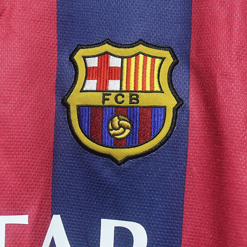 Retro Player 2014-15 Barcelona Home Retro Football jersey