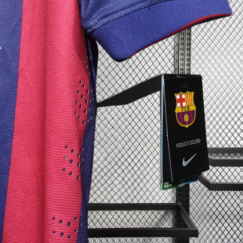 Retro Player 2014-15 Barcelona Home Retro Football jersey