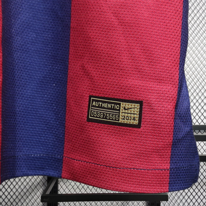 Retro Player 2014-15 Barcelona Home Retro Football jersey