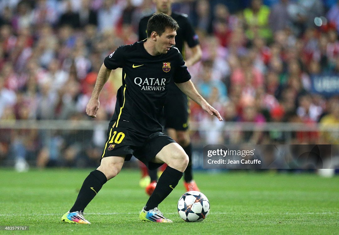 Retro Player 2013-14 Barcelona Third away Retro MESSI PIQUE XAVI A.INISTA PUYOL Football jersey