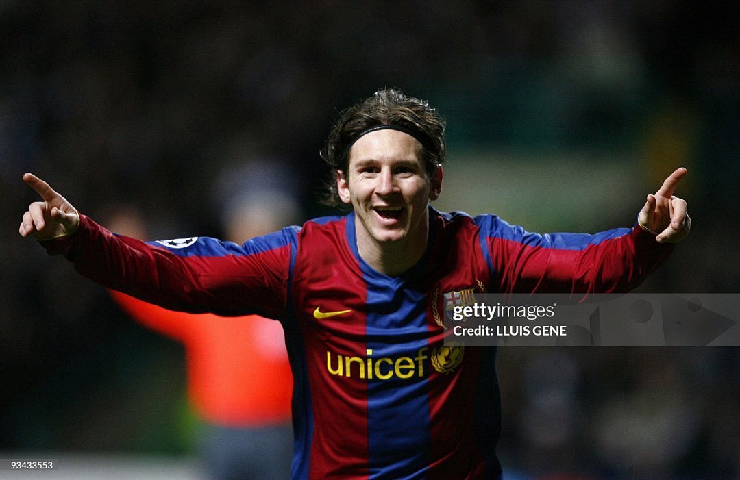 Player Retro 2007-08 Barcelona Home Retro UCL Football jersey