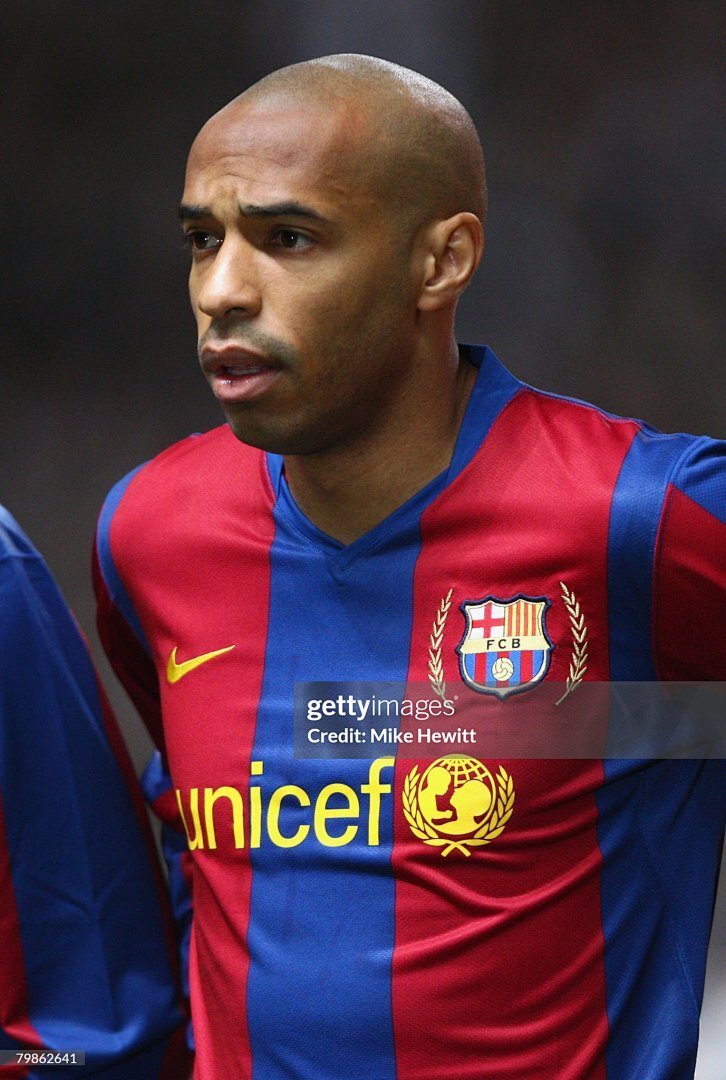 Player Retro 2007-08 Barcelona Home Retro UCL Football jersey