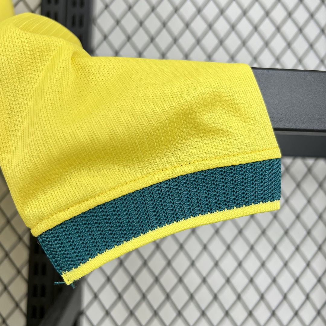 2026 Brazil home Long sleeves Football jersey