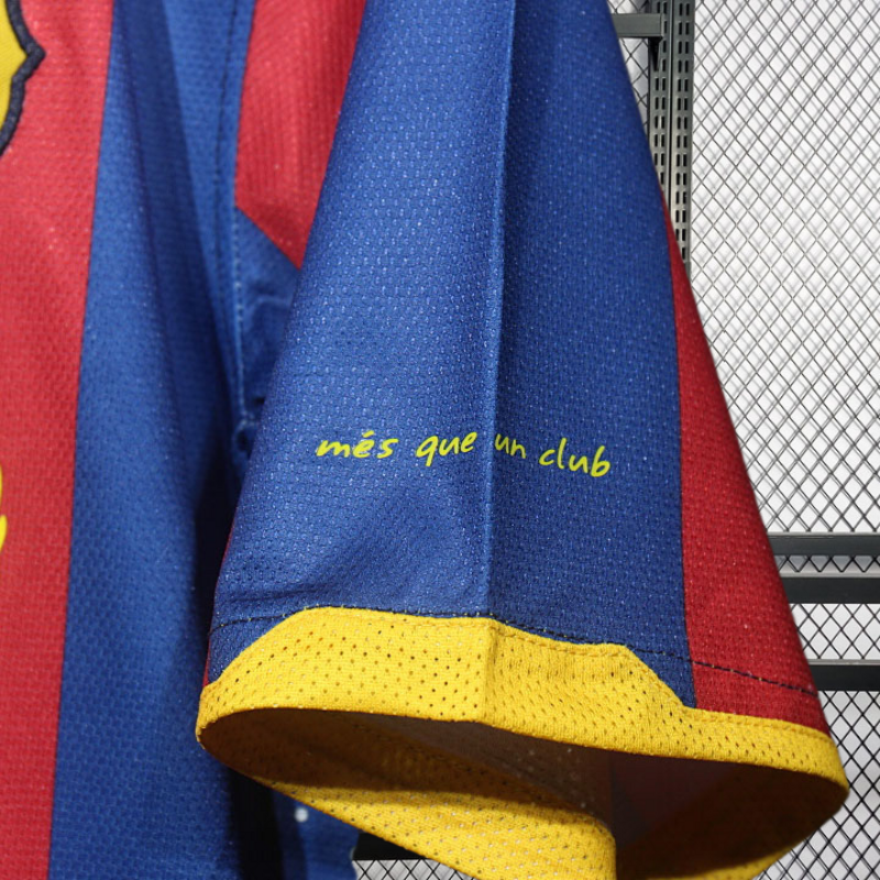 Retro Player 2010-11 Barcelona Home Retro Football jersey