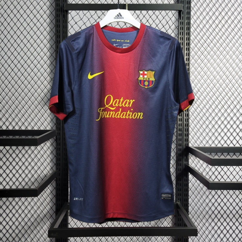 Retro Player 2012-13 Barcelona Home Retro Football jersey