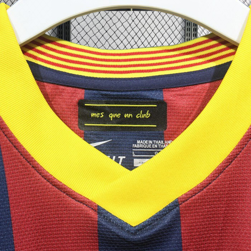 Retro Player 2013-14 Barcelona Home Retro Football jersey