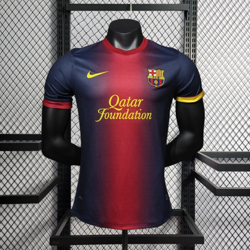 Retro Player 2012-13 Barcelona Home Retro Football jersey
