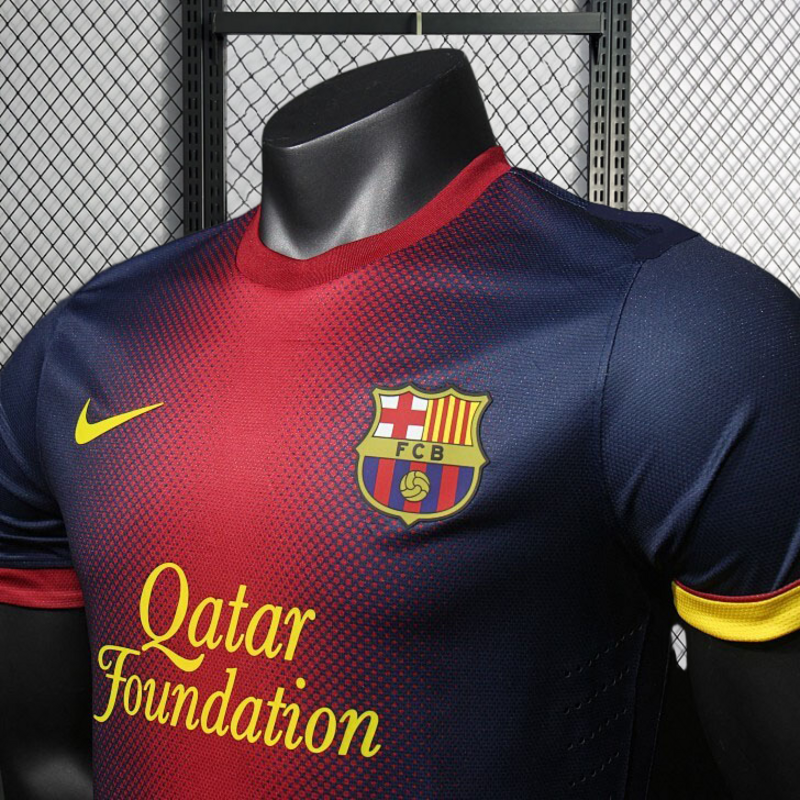 Retro Player 2012-13 Barcelona Home Retro Football jersey