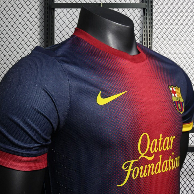Retro Player 2012-13 Barcelona Home Retro Football jersey