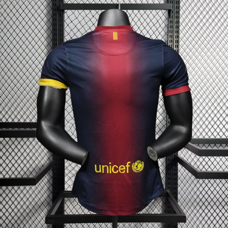 Retro Player 2012-13 Barcelona Home Retro Football jersey