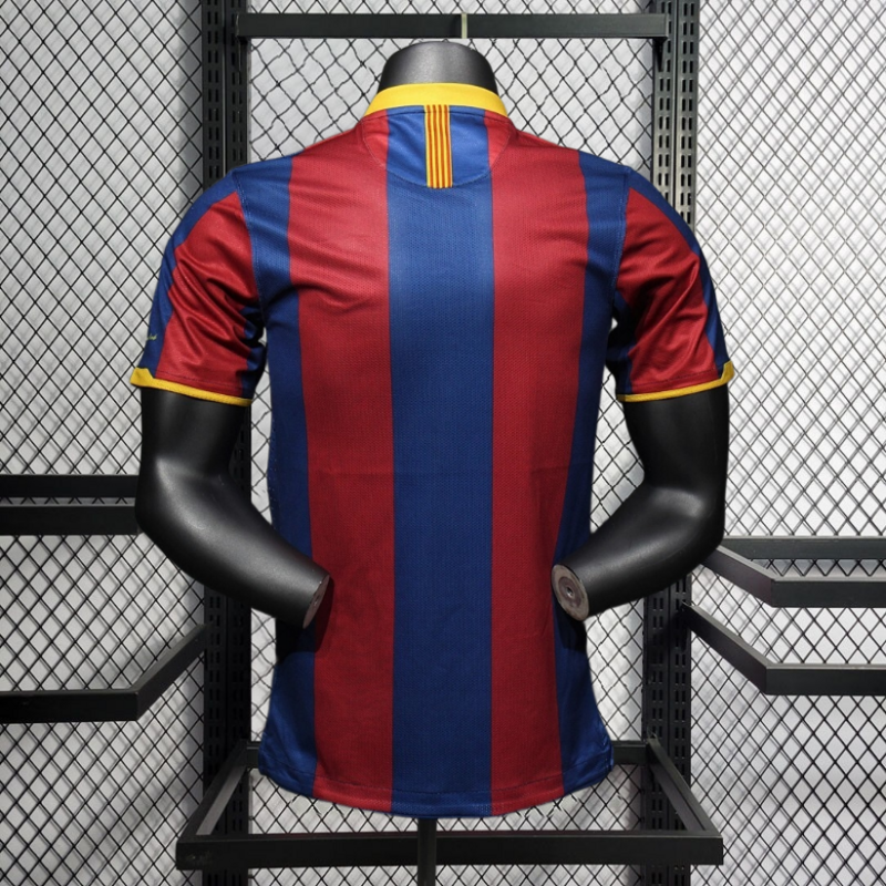 Retro Player 2010-11 Barcelona Home Retro Football jersey