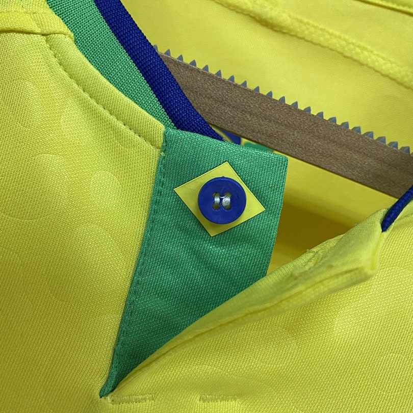 2022-23 Brazil Home VINI JP PAPHINHA CUNHA NAYMAR JR L.PAQUETA Football jersey