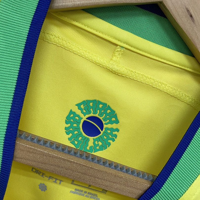2022-23 Brazil Home VINI JP PAPHINHA CUNHA NAYMAR JR L.PAQUETA Football jersey