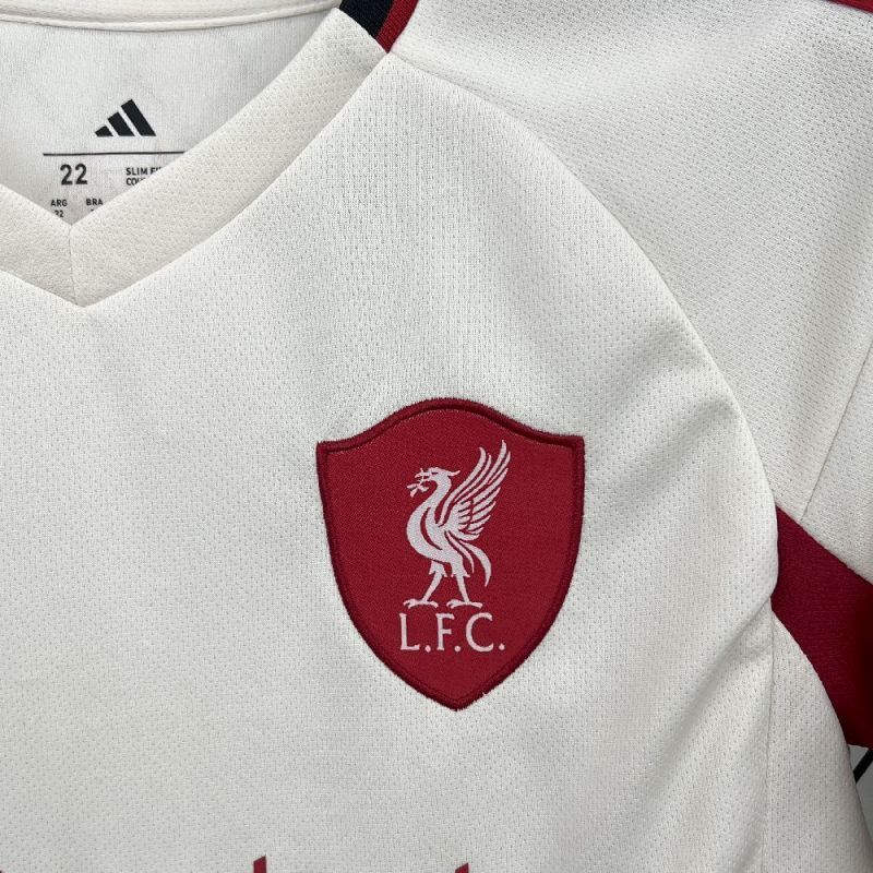 2025-26 Liverpool Away kids Football jersey