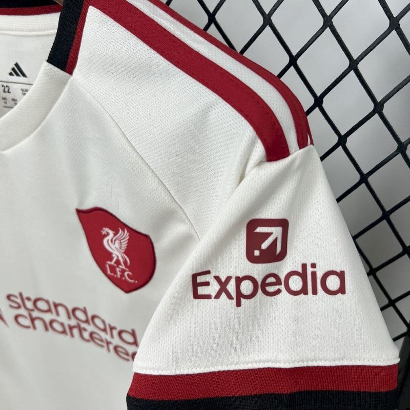 2025-26 Liverpool Away kids Football jersey