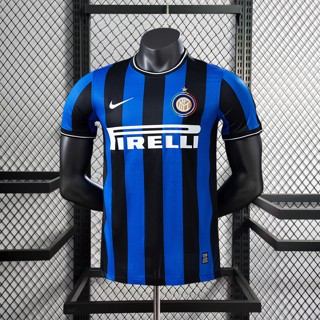 Player Retro 2009-10 Inter Milan Home Retro football jersey