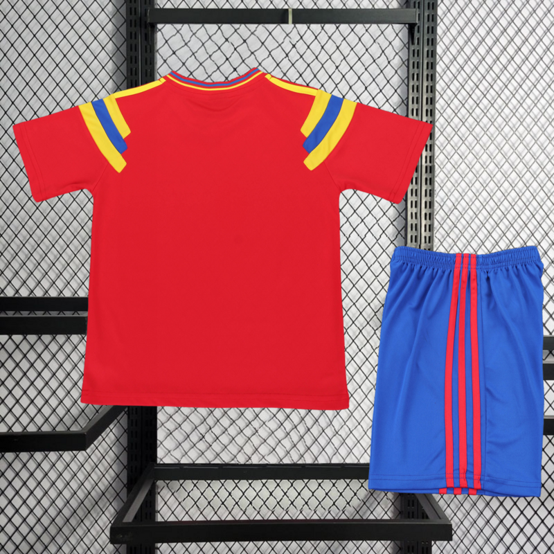 Retro 1990 Colombia away retro KIDS football jersey