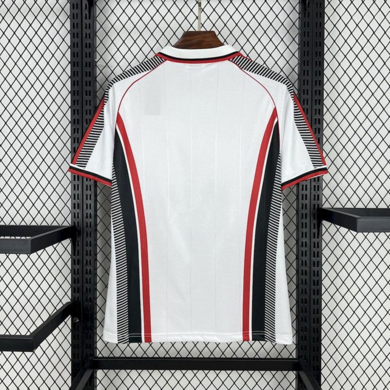 Retro 1997-98 AC Milan away Retro BAGGIO BARESI VIEIRA ALBERRTINI Football jersey