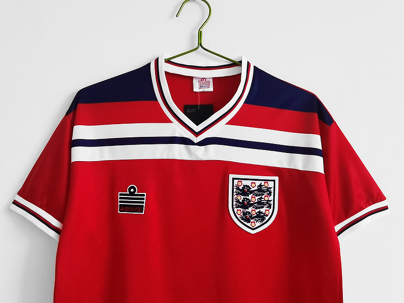 Retro 1982 England Away Retro Football jersey