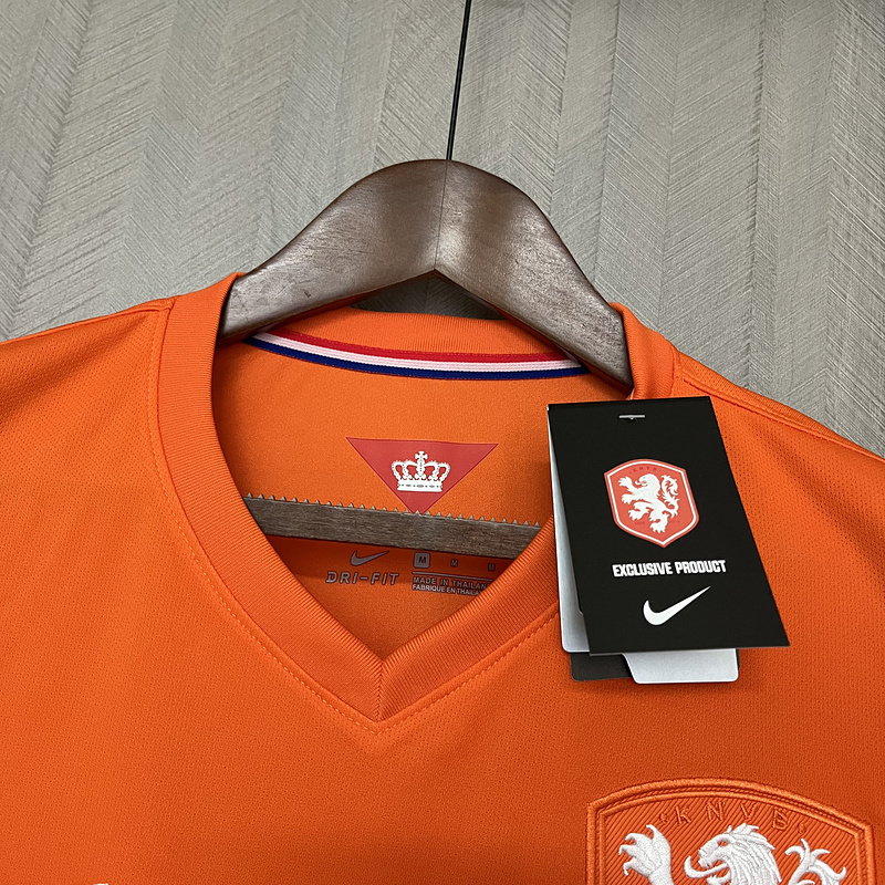 Retro 2014 Netherlands Home retro Football jersey