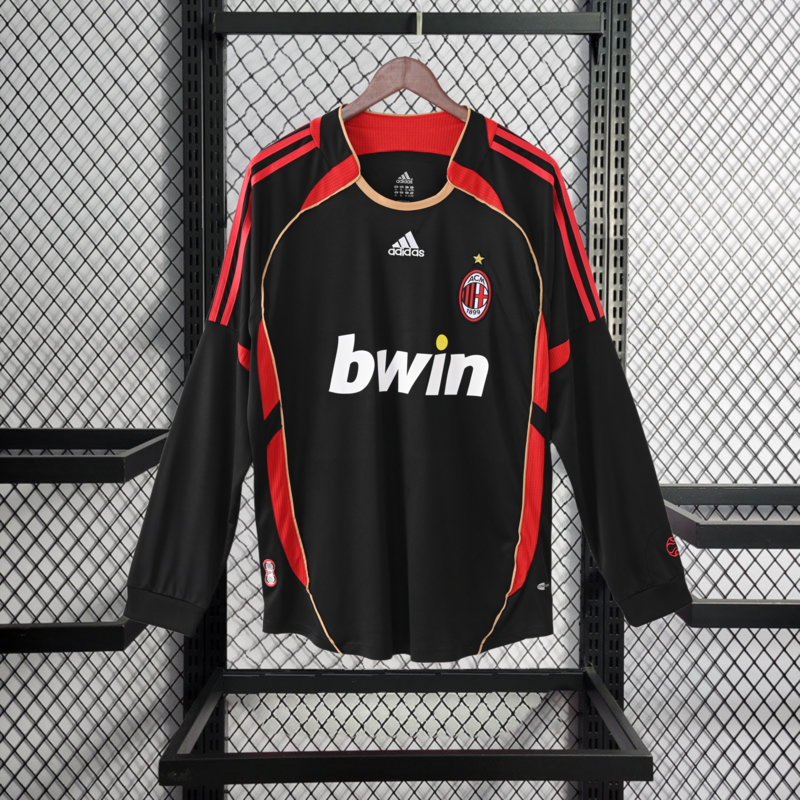 Retro 2006-07 AC Milan third away retro MALDINI KAKA PIRLO  Football jersey