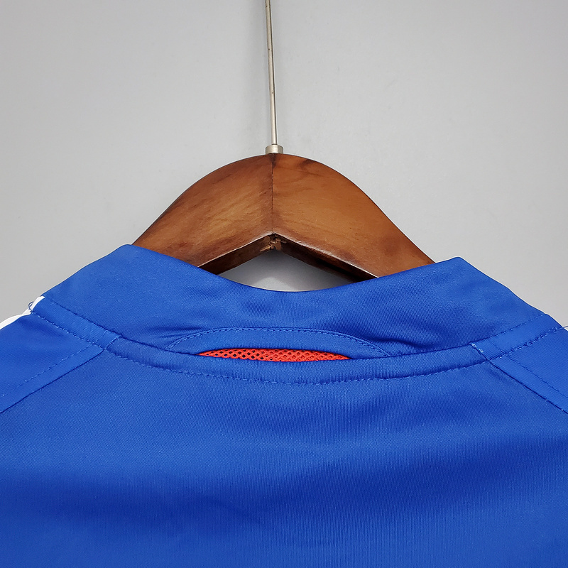 Retro 2004 France home Retro ZIDANE HENRY SUSANNAH CANTONA LIZARAZU Football jersey