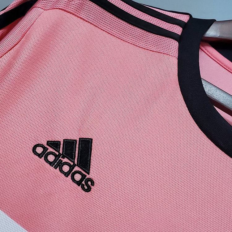 Retro 2015-16 juventus away Retro pink DYBALA POGBA MORATA Football jersey
