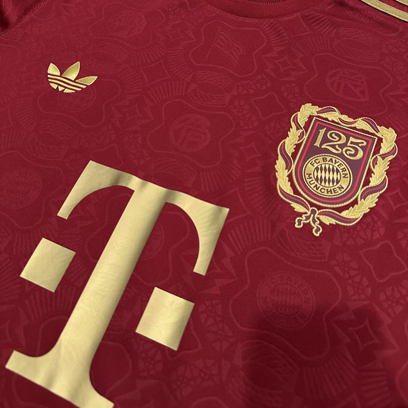 2024-25 Bayern Munchen 125th anniversary Football jersey