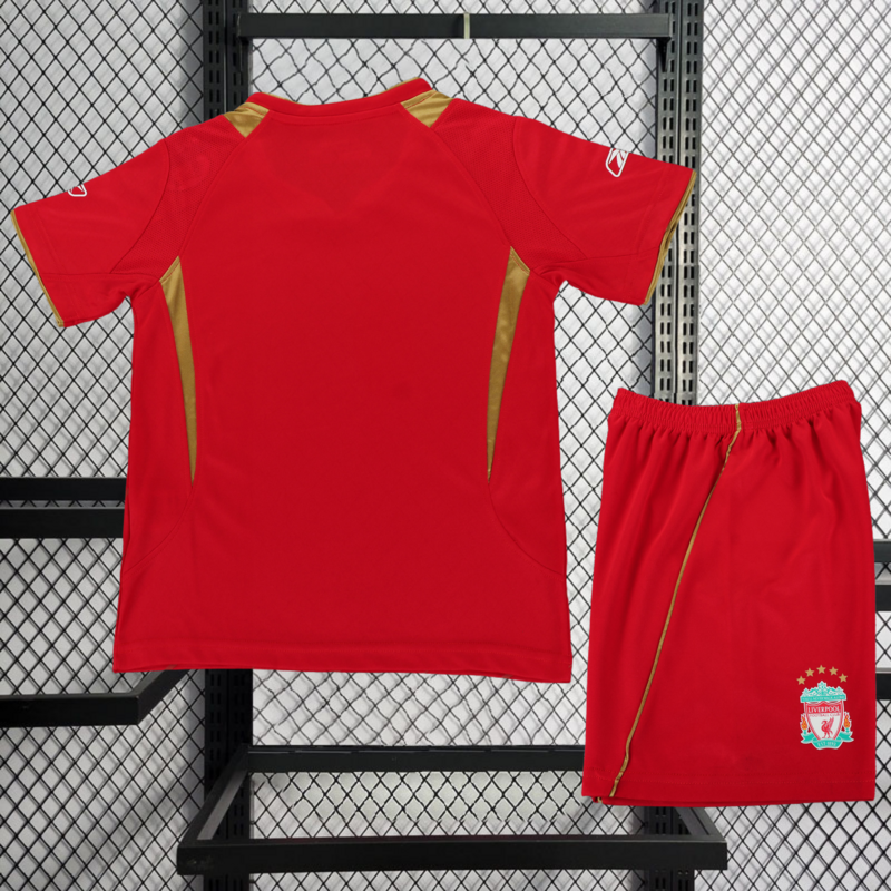 Retro KIDS 2005-06 KIDS Liverpool Home retro Football jersey