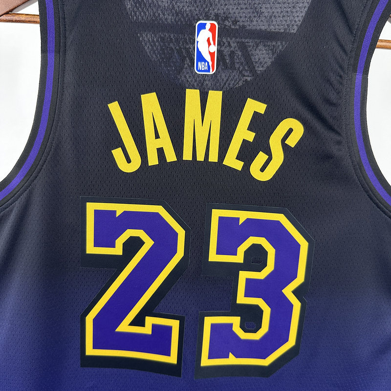 2025 NBA Lakers 23 JAMES Basketball Jersey