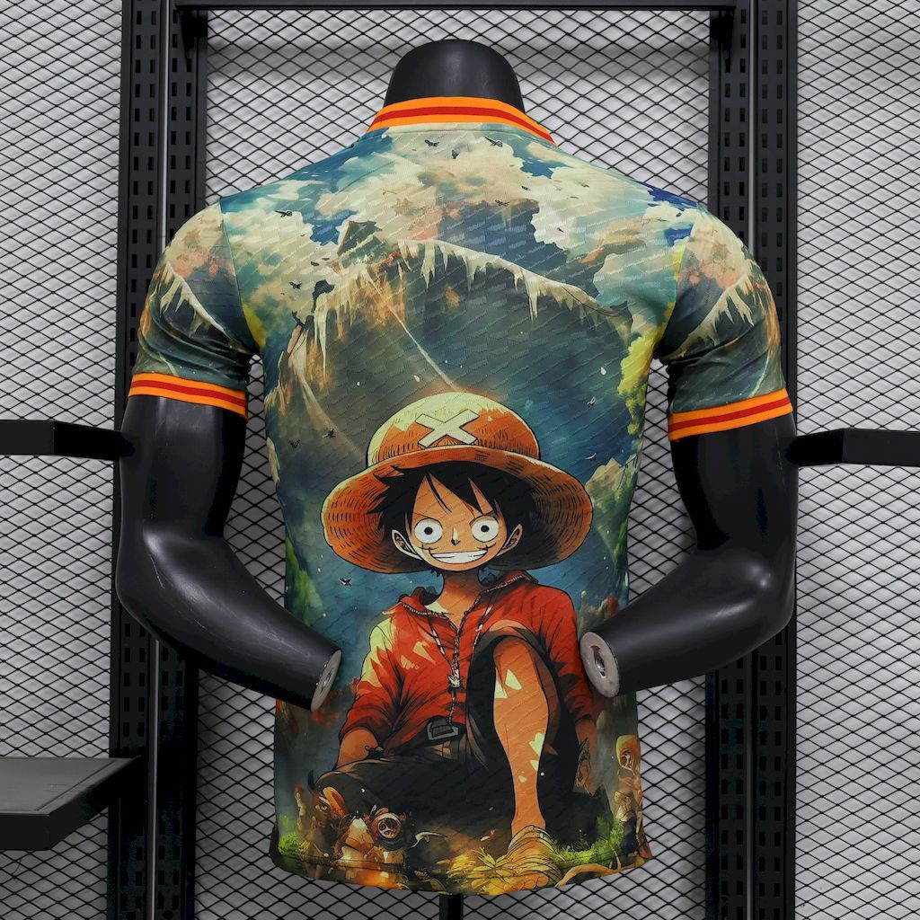 Player 2025-26 Japan ワンピース-モンキー?D?ルフィ Special Edition Football jersey