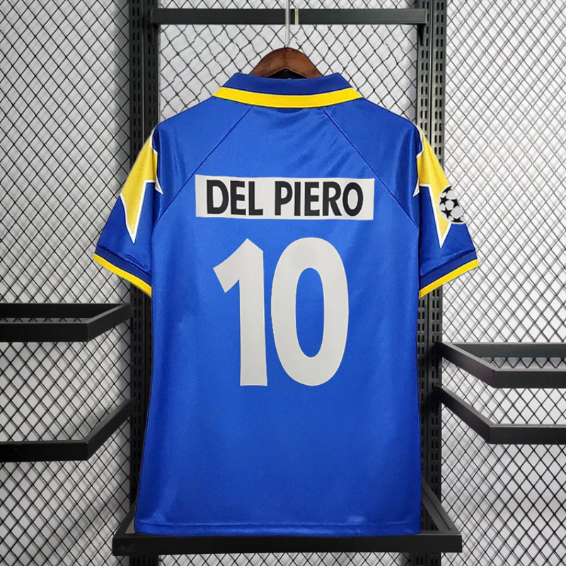Retro 1995-97 Juventus away Retro Del Piero Lombardo Vialli Conte Di Livio ZIDANE Football jersey