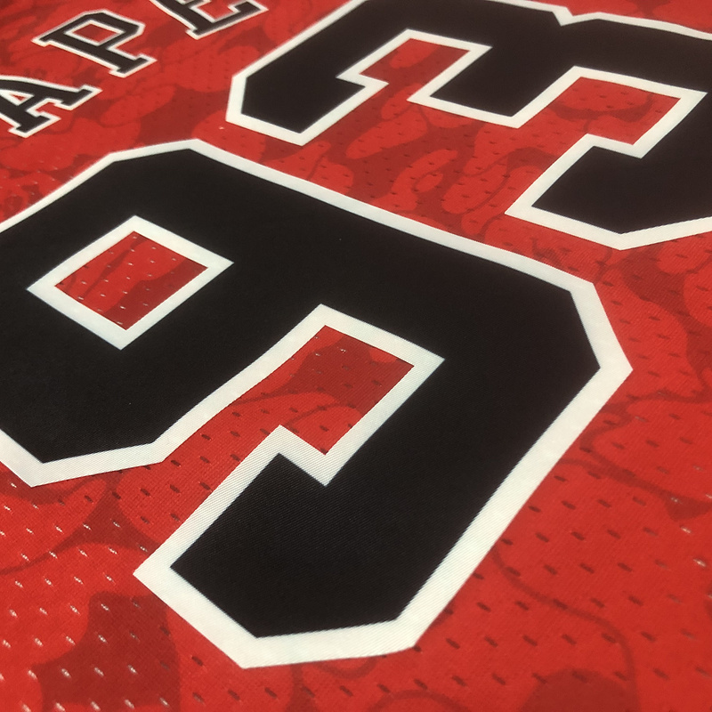 1997-98 NBA Chicago Bulls (93 BAPE) Basketball Jersey