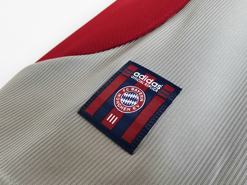 Retro 1998-99 Bayern Munchen away Retro grey Football jersey