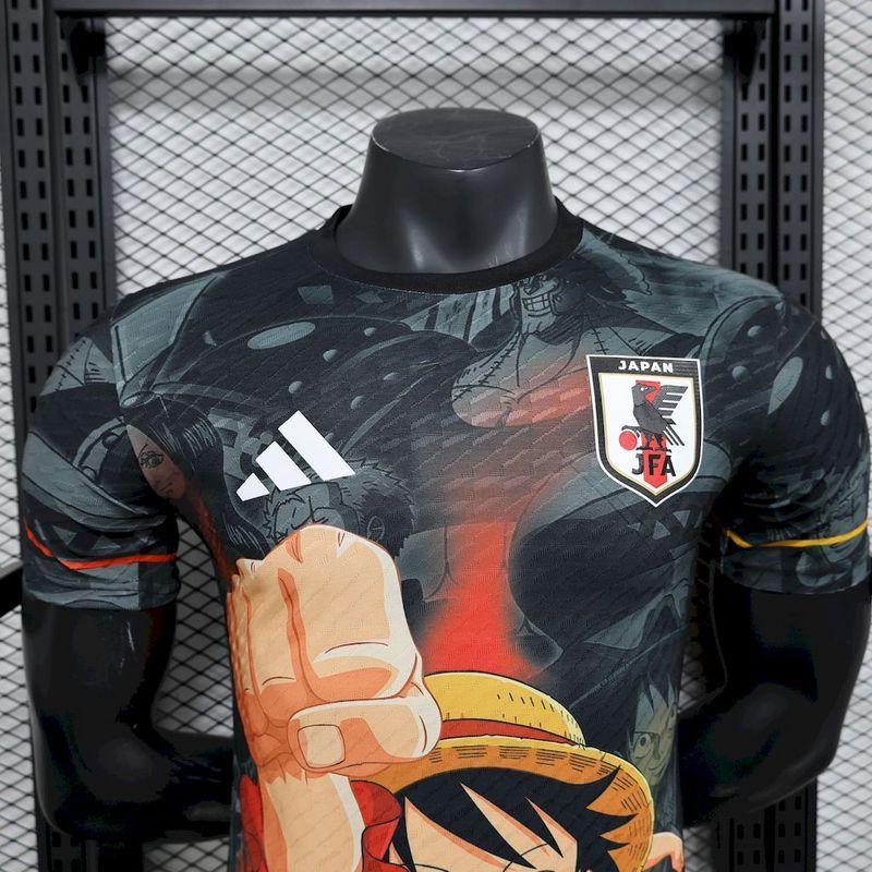 Player 2025-26 Japan ワンピース-モンキー?D?ルフィ Special Edition Football jersey