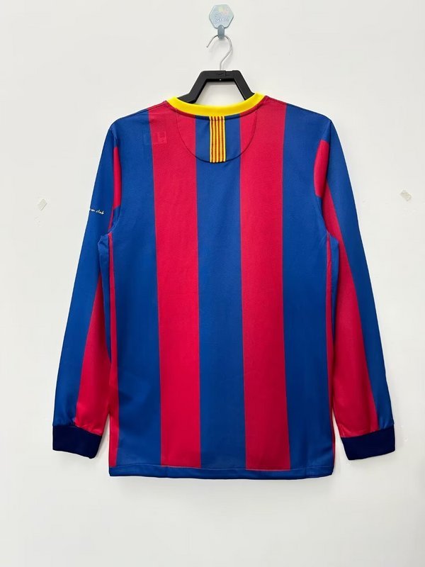 Retro 2010-11 Barcelona home Retro MESSI PIQUE IBRAHIMOUIC XAVI A.INISTA PUYOL HENRY Football jersey